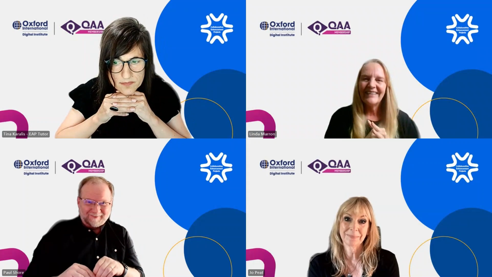 OIDI QAA Online Conference - Panel video cover